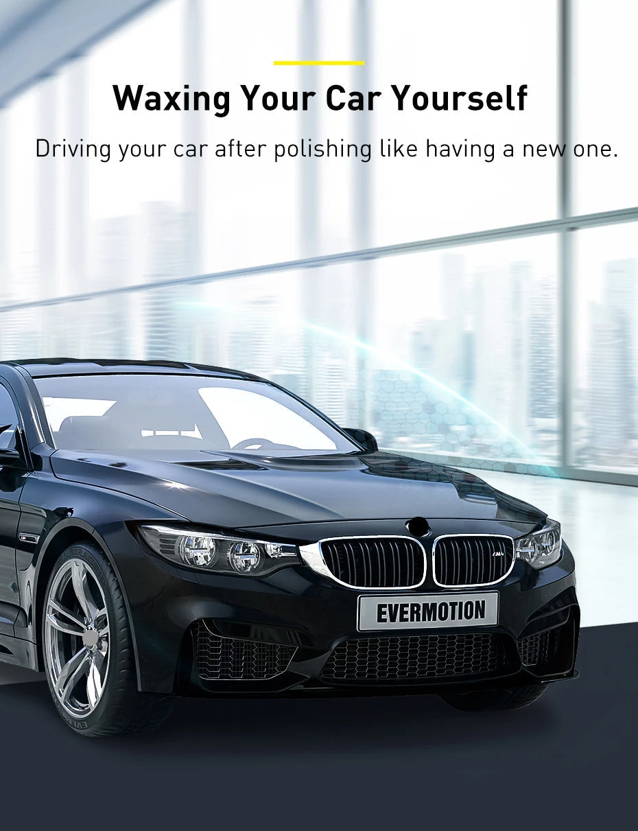 Wireless rechargeable car polishing tool for detailing and waxing