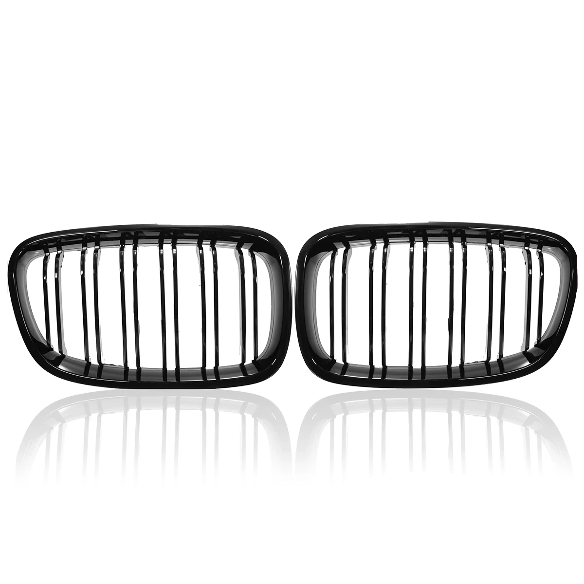 1 Series F20/F21 - Gloss Black Front Kidney Grille | 2011-2015 Pre-LCI
