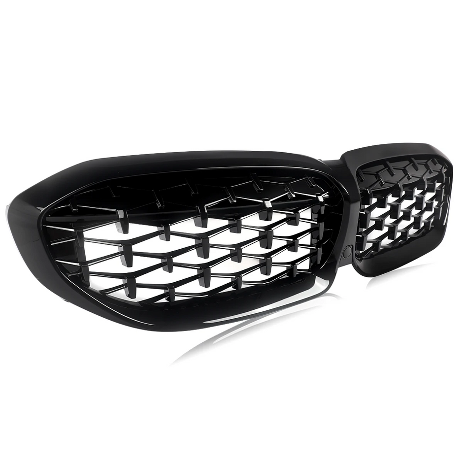 3 Series G20/G21 - Gloss Black Front Kidney Grille | 2019-2025
