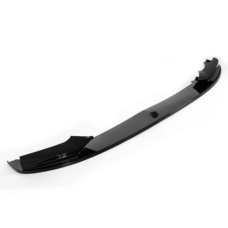 5 Series F10/F11 - Gloss Black / Carbon Look Front Bumper Lip Spoiler | 2010-2016