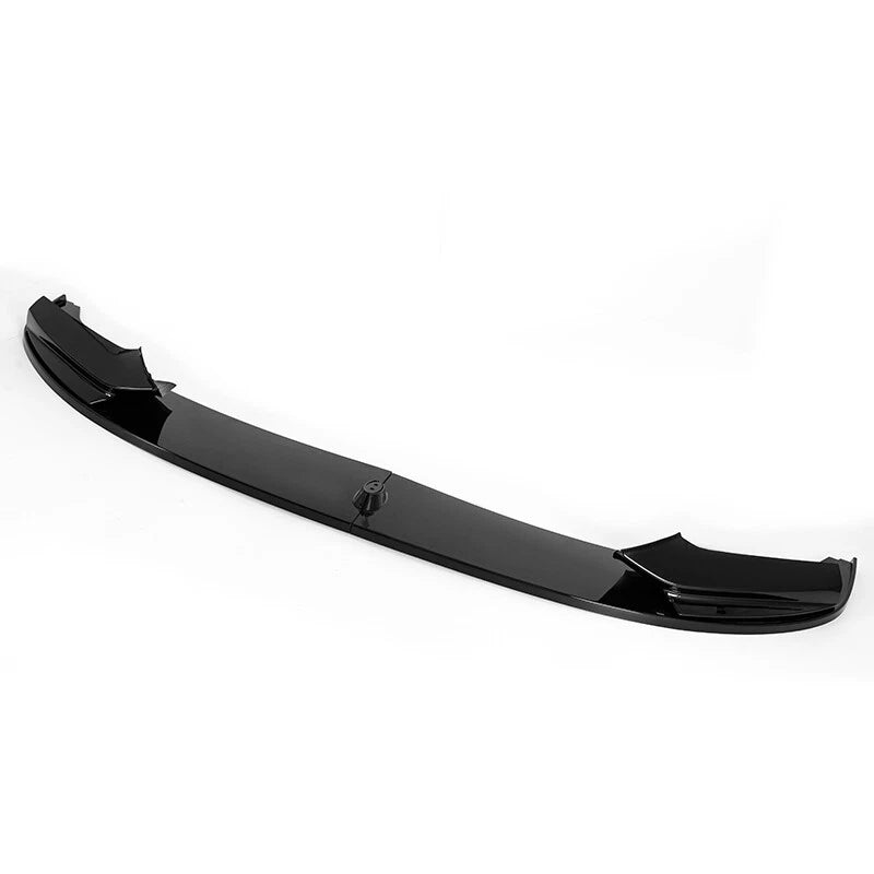 5 Series F10/F11 - Gloss Black / Carbon Look Front Bumper Lip Spoiler | 2010-2016