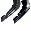 1 Series F40 - Gloss Black / Carbon Look Front Bumper Lip Spoiler | 2020-2025