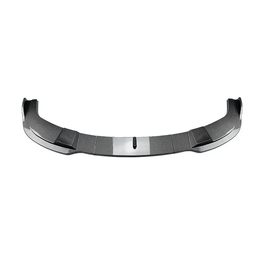 5 Series E60/E61 - Gloss Black / Carbon Look Front Bumper Lip Spoiler | 2005-2010