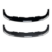 1 Series F40 - Gloss Black / Carbon Look Front Bumper Lip Spoiler | 2020-2025
