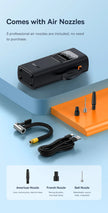 Smart Digital Portable Tyre Inflator – Cordless Air Pump for Car, Bike & More