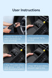 Smart Digital Portable Tyre Inflator – Cordless Air Pump for Car, Bike & More