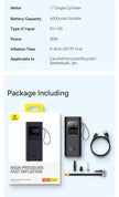 Smart Digital Portable Tyre Inflator – Cordless Air Pump for Car, Bike & More