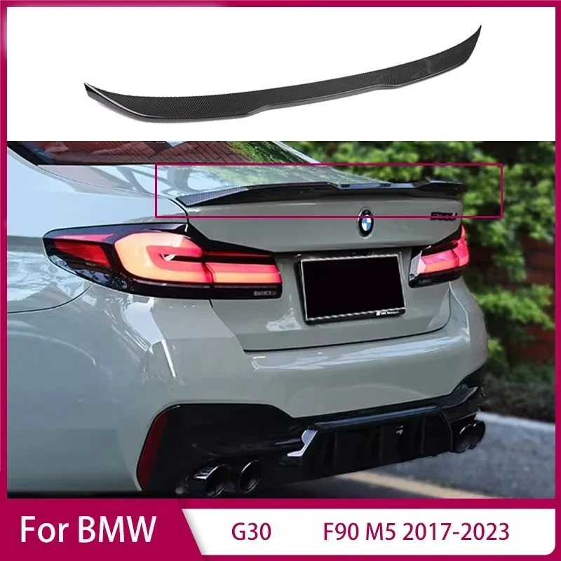 5 Series G30/F90 - Gloss Black Rear Boot/Trunk Spoiler | 2017-2023