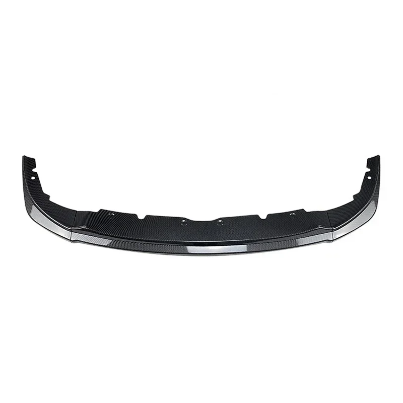 1 Series F40 - Gloss Black / Carbon Look Front Bumper Lip Spoiler | 2020-2025