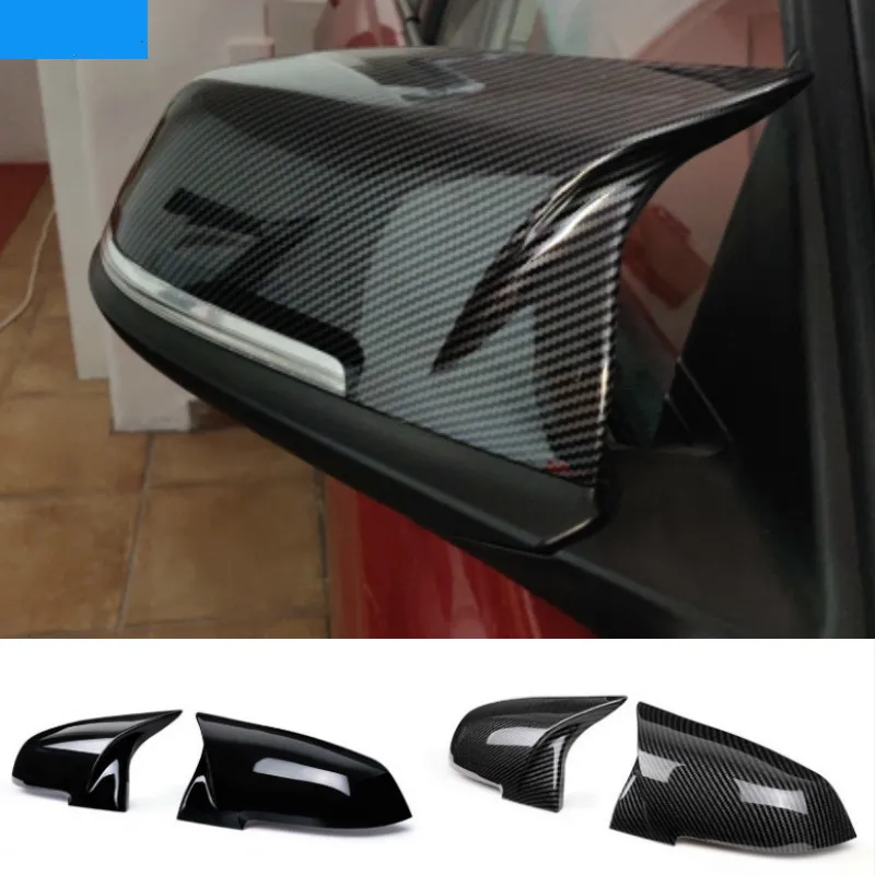 3 Series F30/F31 - Gloss Black / Carbon Look Side Mirror Cover | 2012-2019