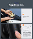 Wireless rechargeable car polishing tool for detailing and waxing
