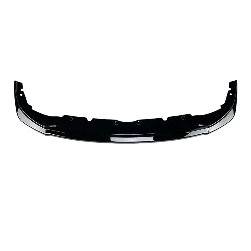 1 Series F40 - Gloss Black / Carbon Look Front Bumper Lip Spoiler | 2020-2025