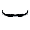 1 Series F40 - Gloss Black / Carbon Look Front Bumper Lip Spoiler | 2020-2025