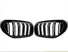 5 Series G30/G31/F90 - Gloss Black / Matte Black Front Double-Slat Kidney Grille | 2017-2019