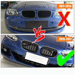 1 Series F20/F21 - Gloss Black Front Kidney Grille | 2015-2019 LCI