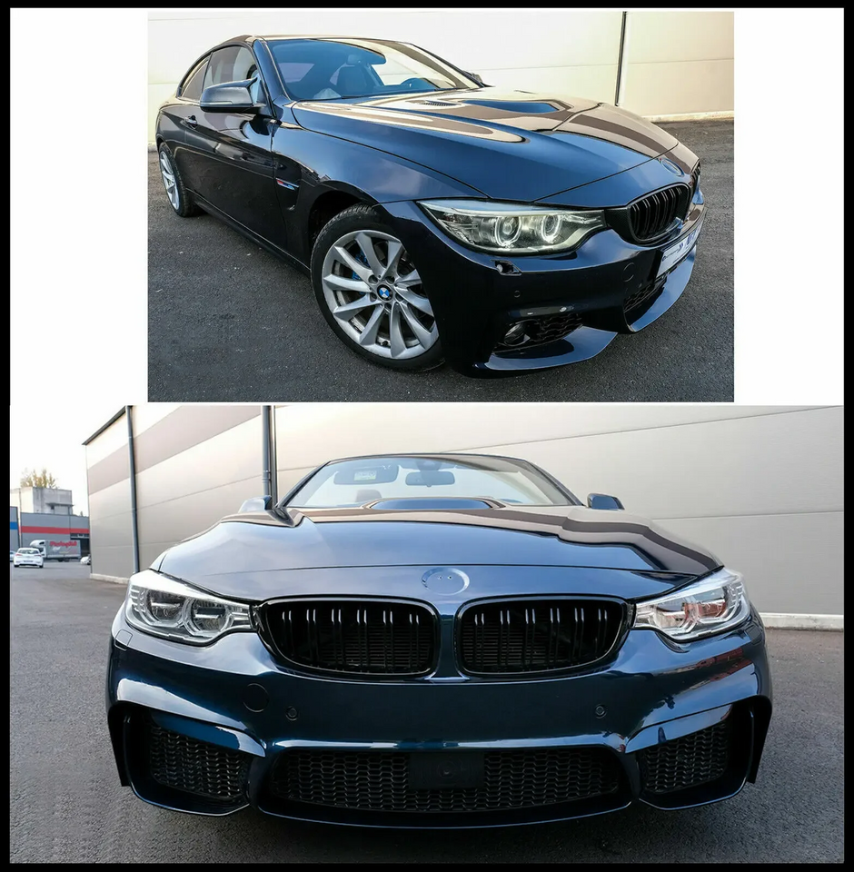 3 Series F30/F31 - Gloss Black Front Kidney Grille | 2012-2019