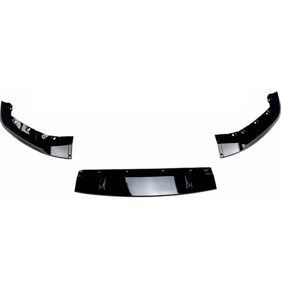5 Series G30/G31 - Gloss Black/Carbon Look Front Bumper Lip Spoiler | 2017–2023