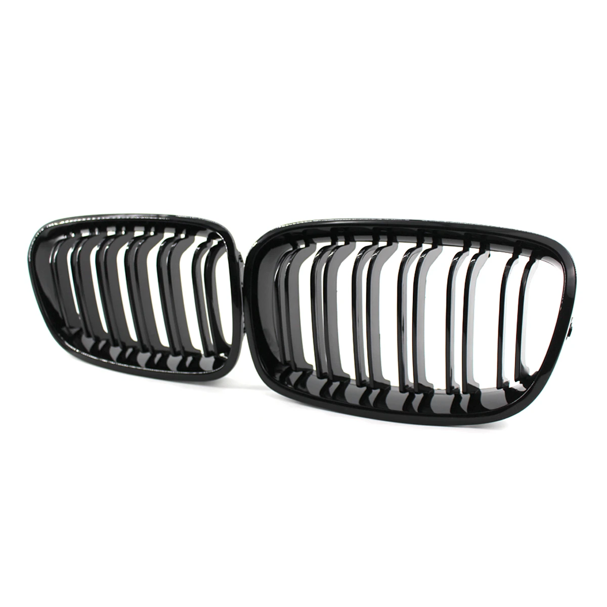 1 Series F20/F21 - Gloss Black Front Kidney Grille | 2011-2015 Pre-LCI