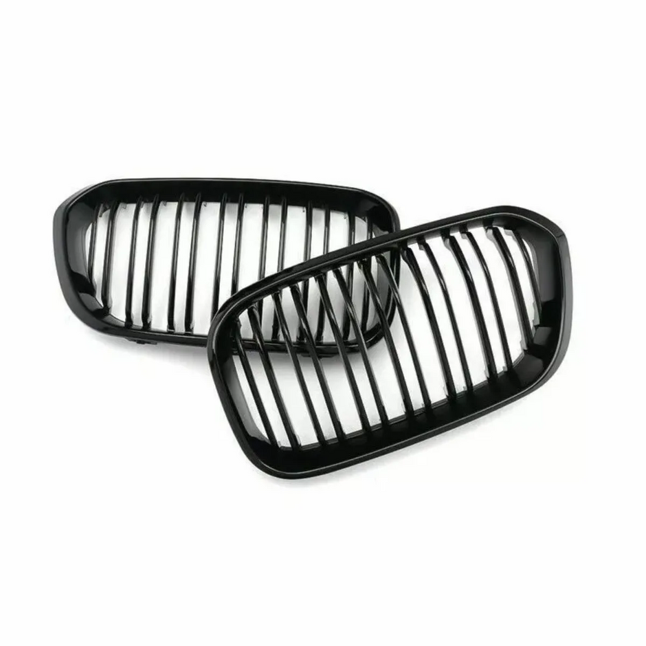 1 Series F20/F21 - Gloss Black Front Kidney Grille | 2015-2019 LCI