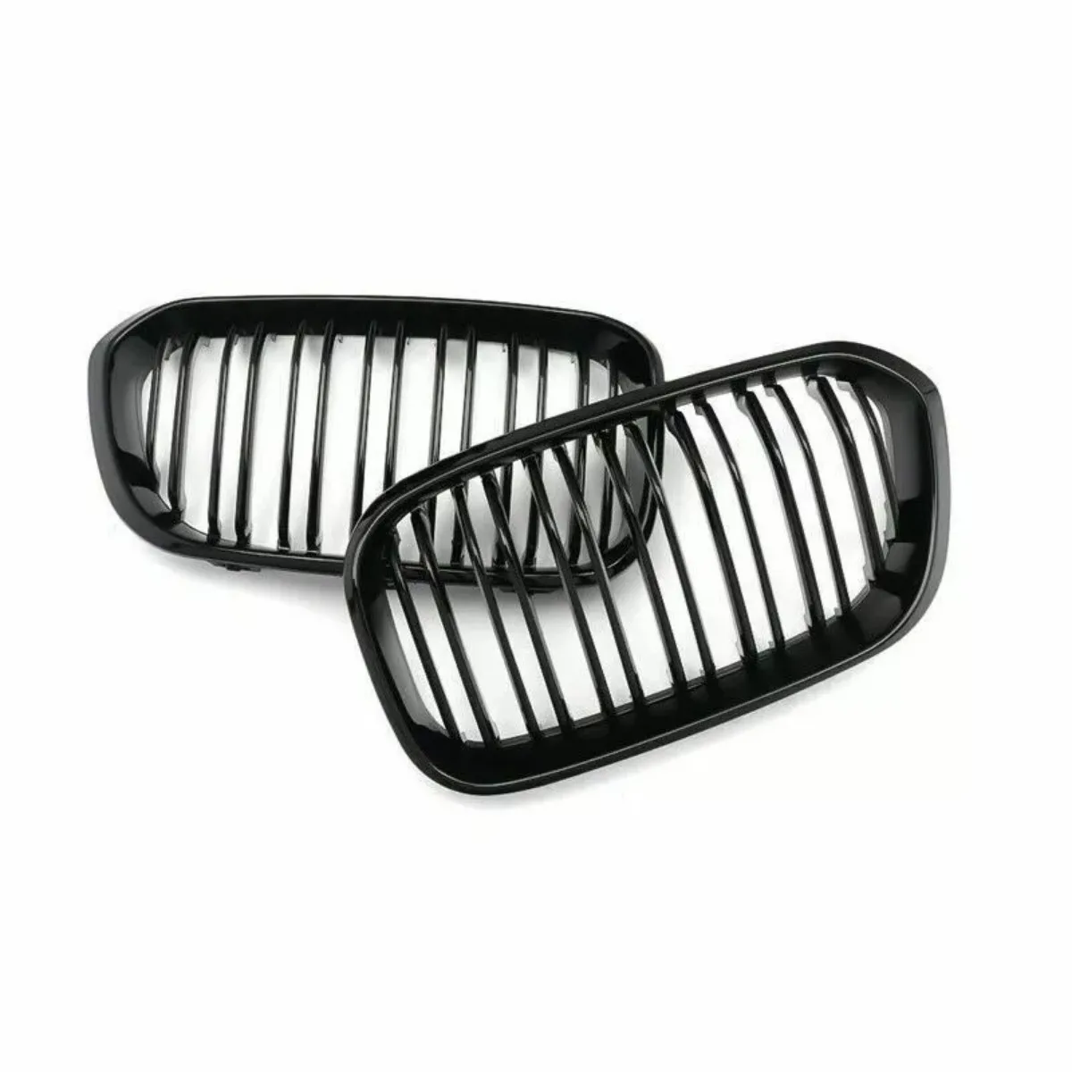 1 Series F20/F21 - Gloss Black Front Kidney Grille | 2015-2019 LCI