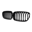 1 Series F20/F21 - Gloss Black Front Kidney Grille | 2011-2015 Pre-LCI