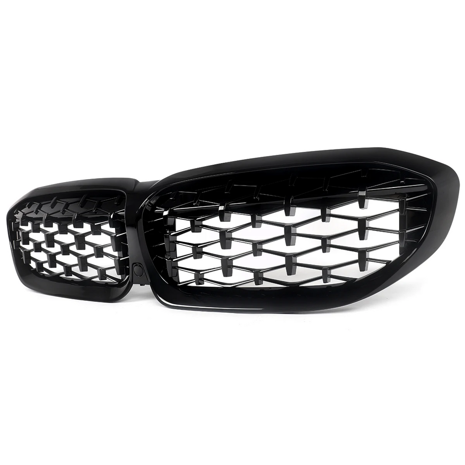 3 Series G20/G21 - Gloss Black Front Kidney Grille | 2019-2025