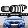 3 Series F30/F31 - Gloss Black Front Kidney Grille | 2012-2019
