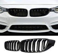 4 Series F32/F33/F36 - Gloss Black Front Double-Slat Kidney Grille | 2014-2018