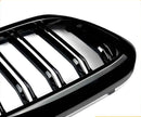 5 Series G30/G31/F90 - Gloss Black / Matte Black Front Double-Slat Kidney Grille | 2017-2019