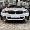 5 Series G30/G31 - Gloss Black/Carbon Look Front Bumper Lip Spoiler | 2017–2023