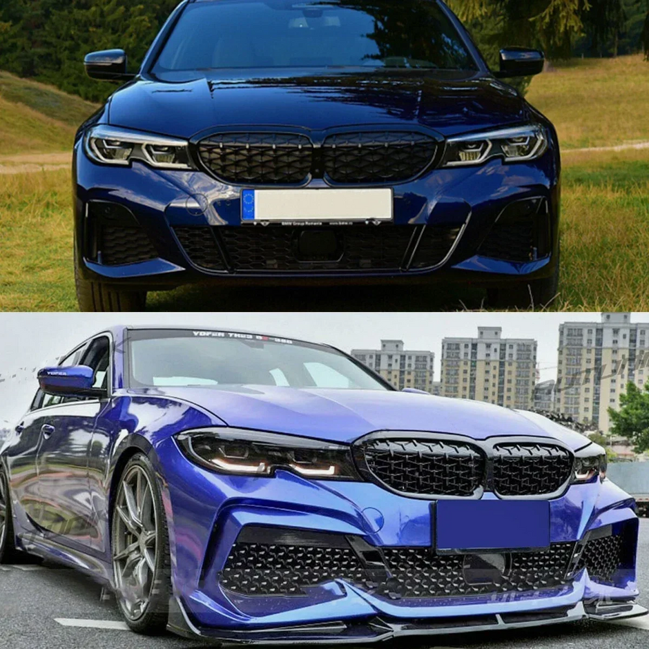 3 Series G20/G21 - Gloss Black Front Kidney Grille | 2019-2025