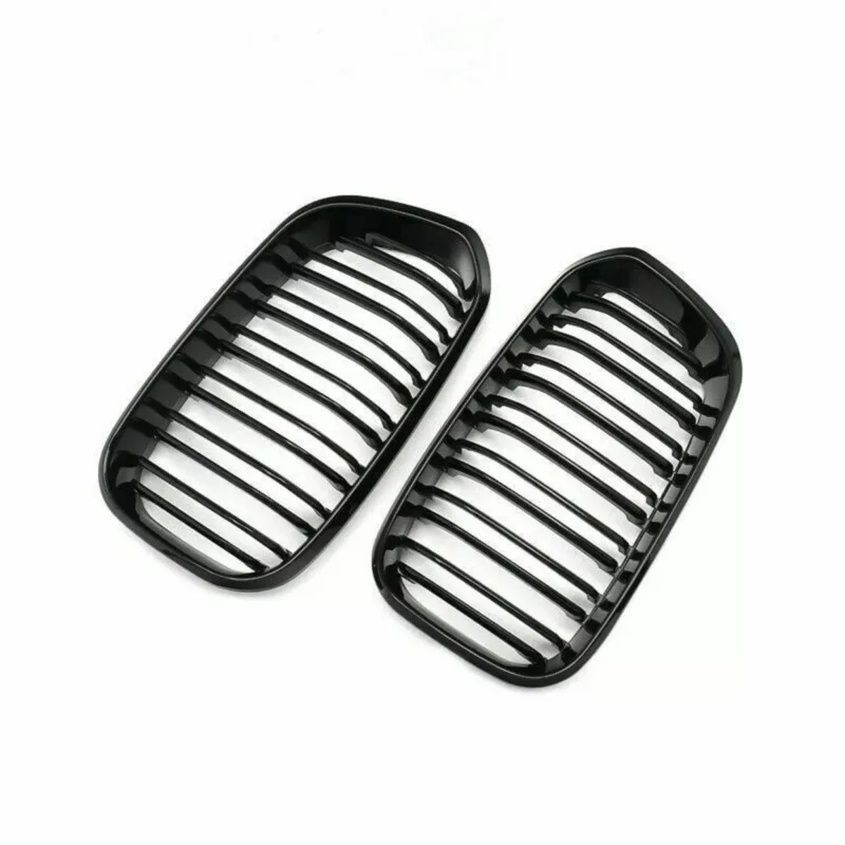 1 Series F20/F21 - Gloss Black Front Kidney Grille | 2015-2019 LCI
