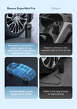 Smart Digital Portable Tyre Inflator – Cordless Air Pump for Car, Bike & More