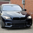 5 Series F10/F11 - Gloss Black / Carbon Look Front Bumper Lip Spoiler | 2010-2016