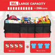 Large Car Boot Organiser – Foldable with Compartments