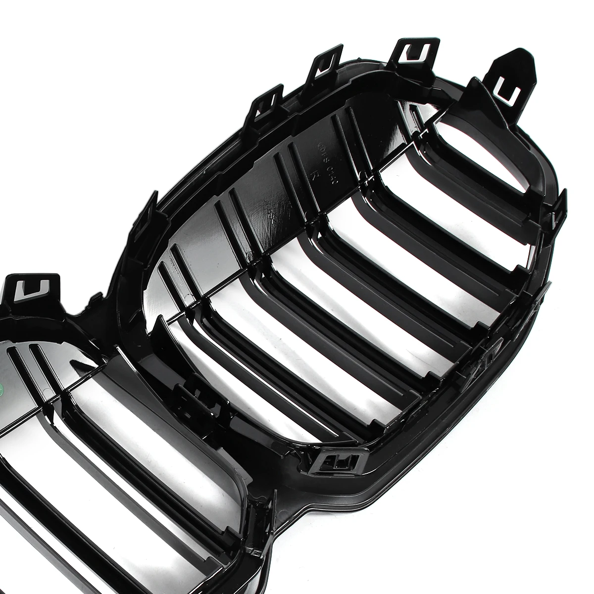 1 Series F40 - Gloss Black Front Kidney Grille | 2019-2025