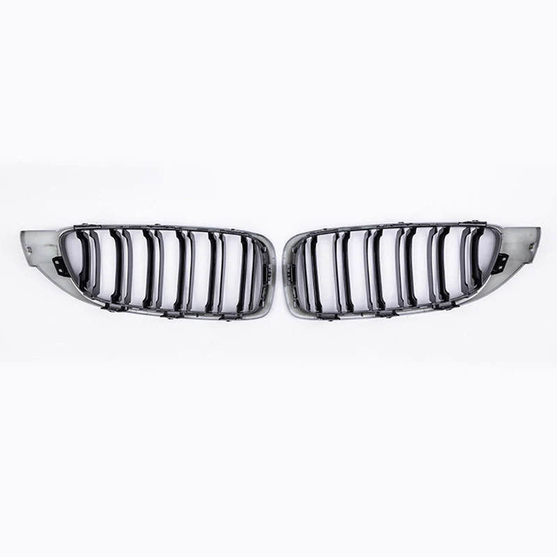 4 Series F32/F33/F36 - Gloss Black Front Double-Slat Kidney Grille | 2014-2018