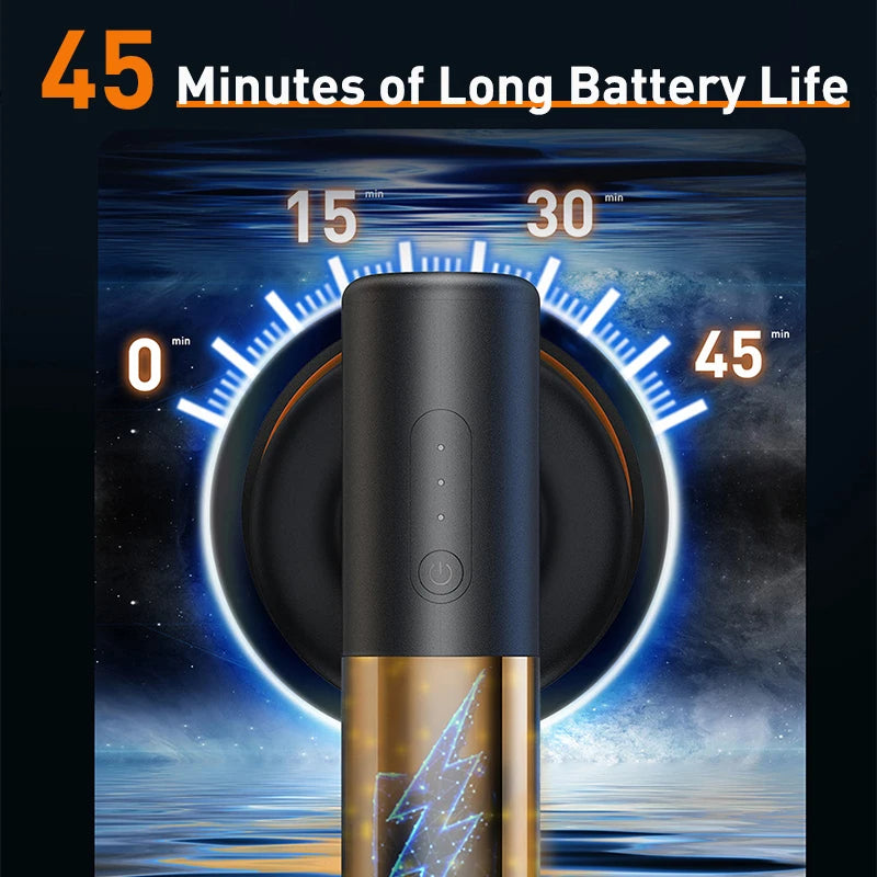 Wireless rechargeable car polishing tool for detailing and waxing