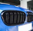 1 Series F20/F21 - Gloss Black Front Kidney Grille | 2011-2015 Pre-LCI