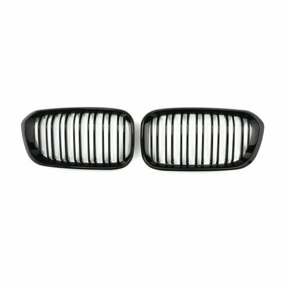 1 Series F20/F21 - Gloss Black Front Kidney Grille | 2015-2019 LCI