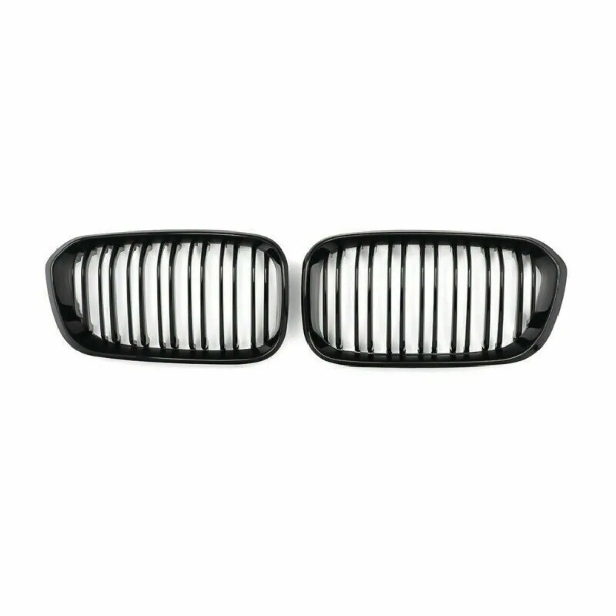 1 Series F20/F21 - Gloss Black Front Kidney Grille | 2015-2019 LCI