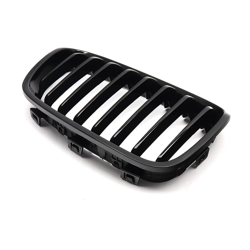 1 Series F20/F21 - Gloss Black Front Kidney Grille | 2011-2015 Pre-LCI