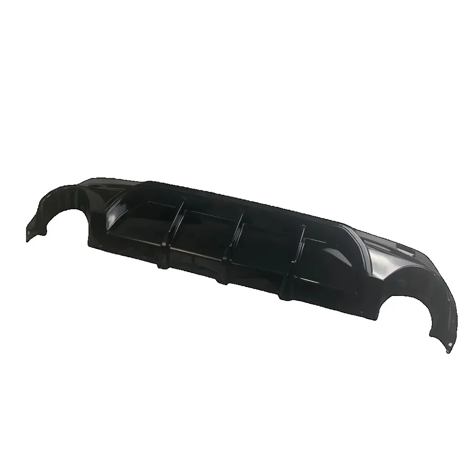 1 Series F40 - Gloss Black Rear Bumper Diffuser | 2019-2025