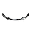 1 Series F20/F21 - Gloss Black / Carbon Look Front Bumper Lip Spoiler | 2015-2019