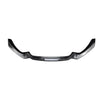 1 Series F20/F21 - Gloss Black / Carbon Look Front Bumper Lip Spoiler | 2015-2019