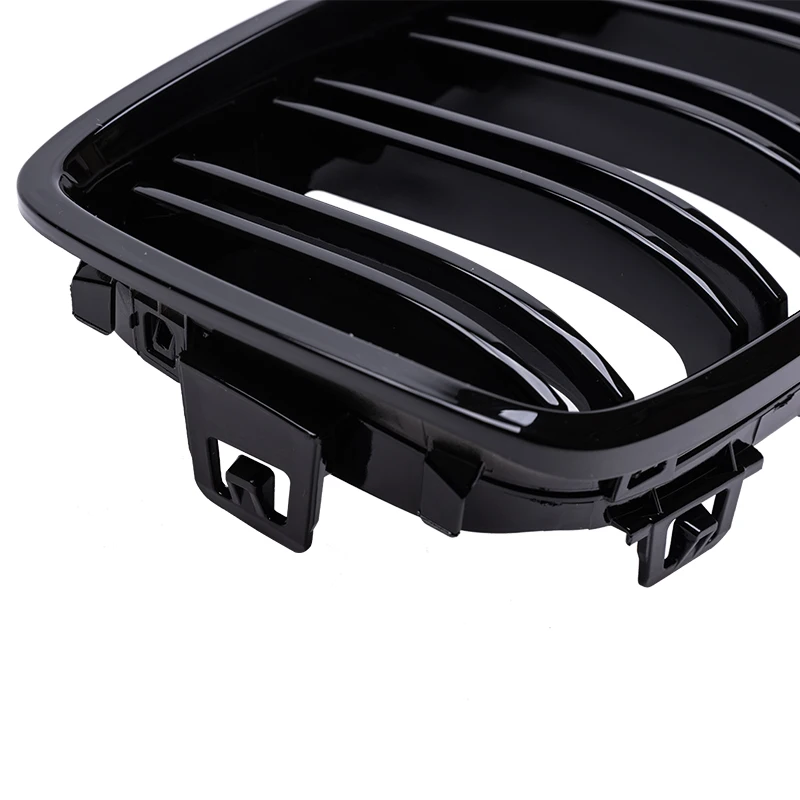4 Series F32/F33/F36 - Gloss Black Front Double-Slat Kidney Grille | 2014-2018