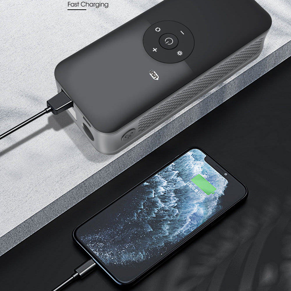 Auto-Stop Smart Car Tyre Pump