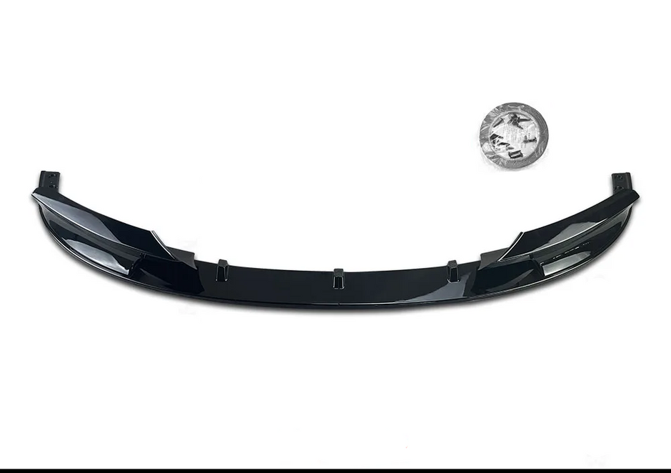 3 Series F30/F31 - Gloss Black / Carbon Look Front Bumper Lip Spoiler | 2013-2018