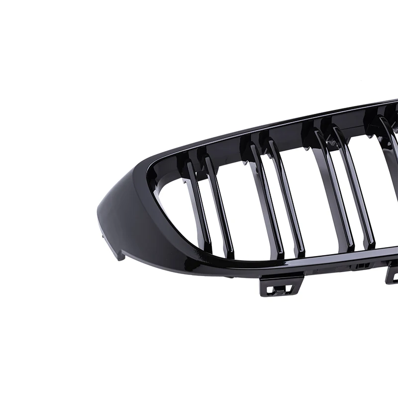 4 Series F32/F33/F36 - Gloss Black Front Double-Slat Kidney Grille | 2014-2018