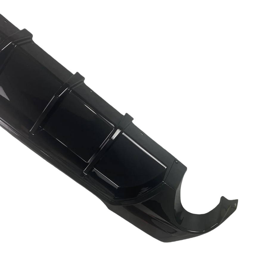 1 Series F40 - Gloss Black Rear Bumper Diffuser | 2019-2025